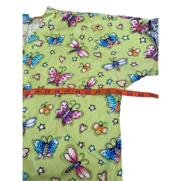 Set of 2 Scrub Tops Scrub HQ Peaches Uniforms Workwear Career Healthcare Work Me - Picture 9 of 12